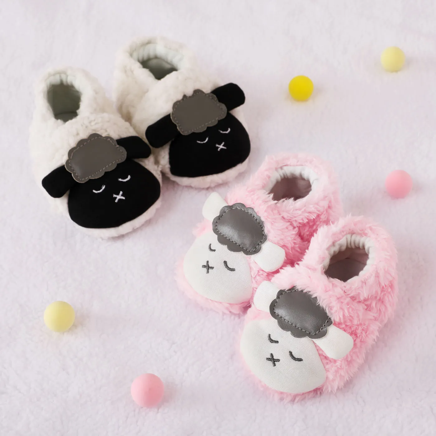 Bebé Menina Infantil Estampado animal Calçado para bebé Rosa image 3