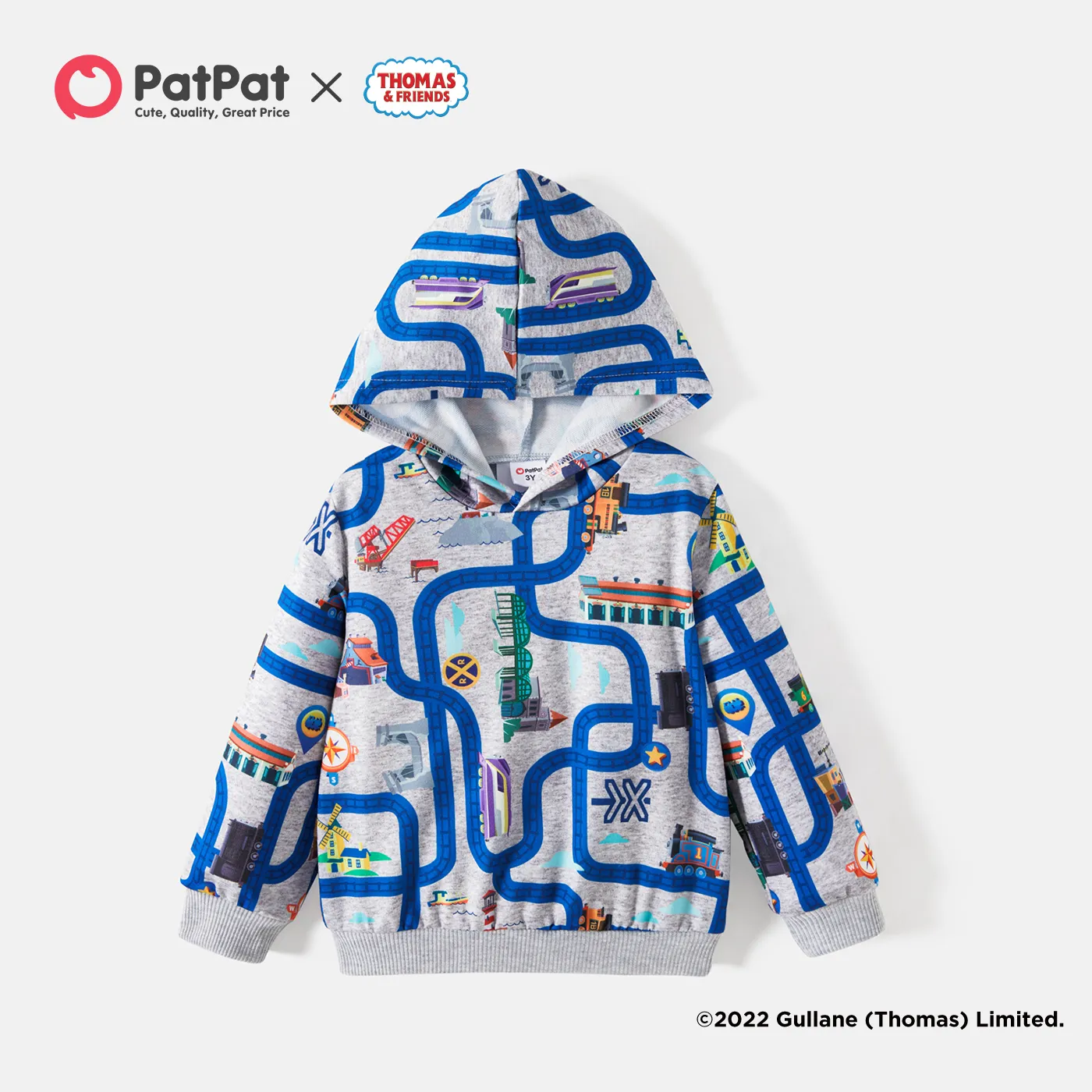 Thomas & Friends Criança Menino Com capuz Infantil Sweatshirt colorido image 2