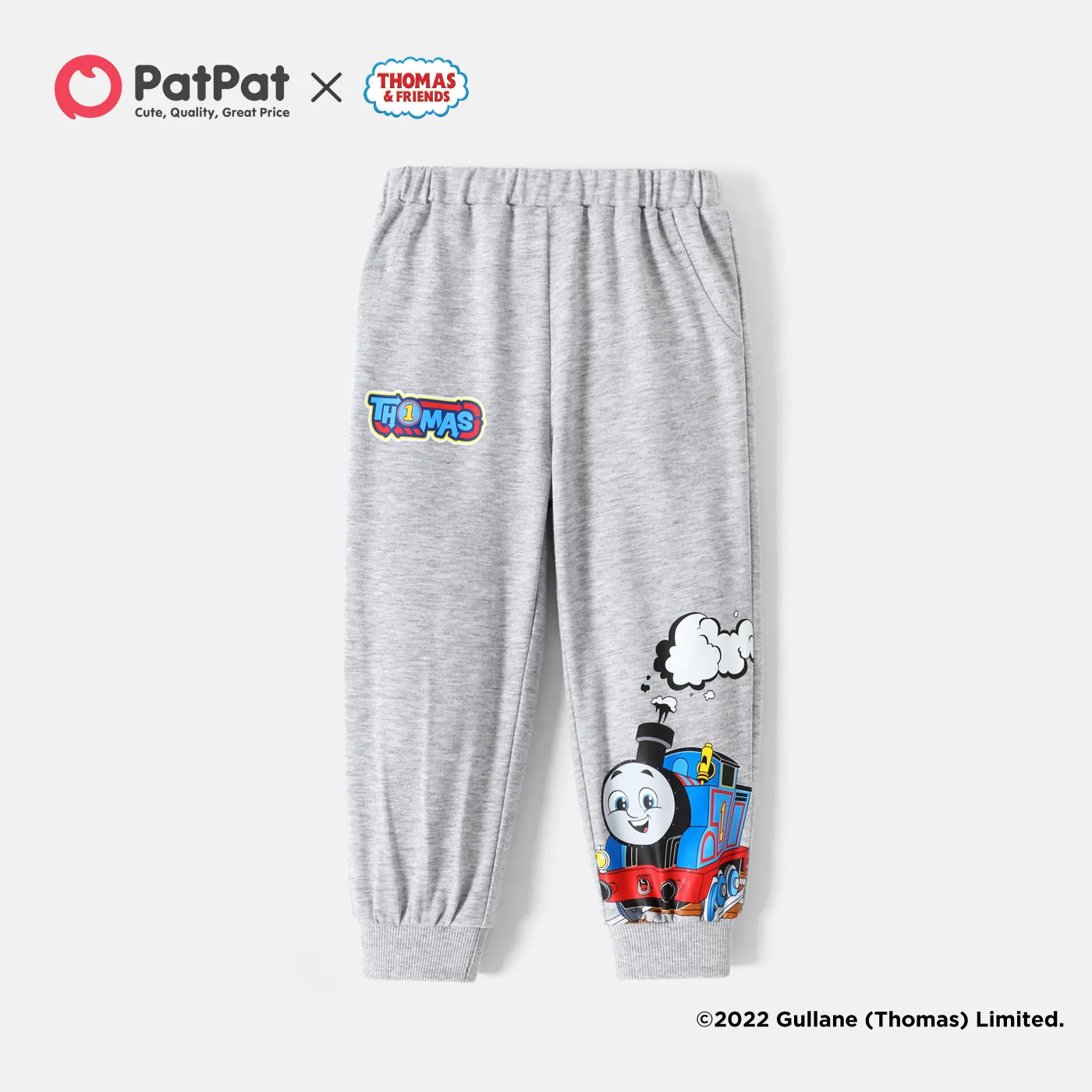 

Thomas & Friends Toddler Boy Vehicle Letter Print Elasticized Pants