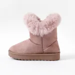 Toddler / Kid Fluffy Trim Pink Thermal Snow Boots  image 3