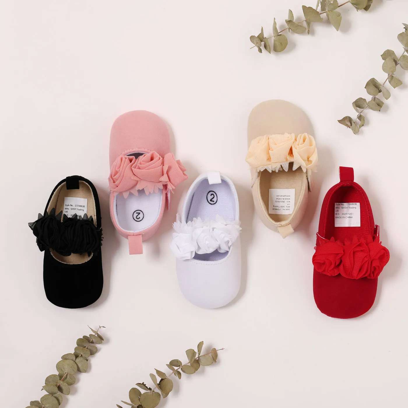 Children's shoes Girl Sweet Cotton Toddler shoes