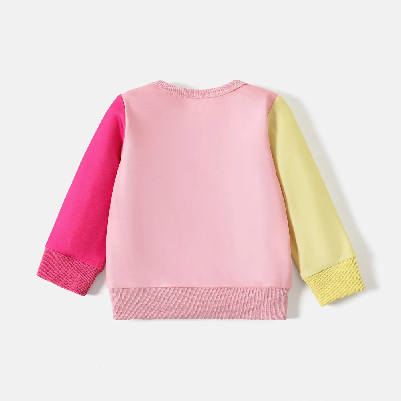 Looney Tunes Baby Boy/Girl Cartoon Print Colorblock Long-sleeve Sweatshirt  image 2