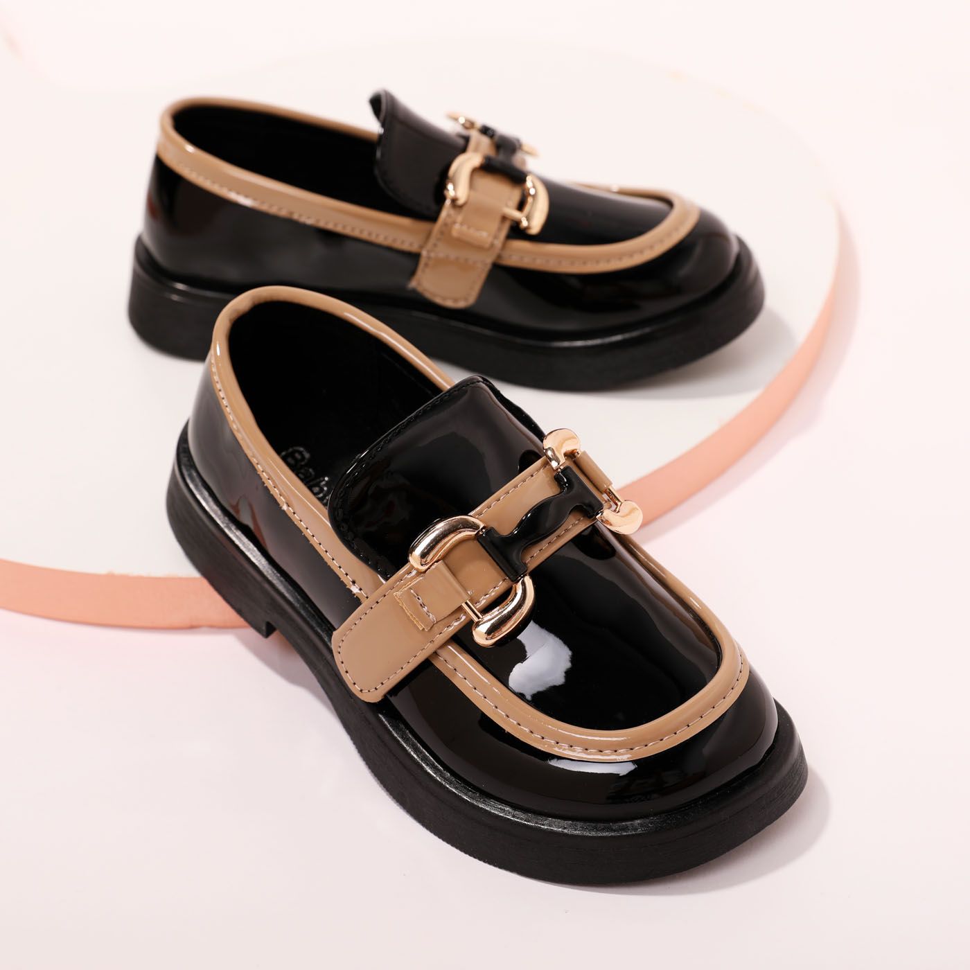 

Toddler / Kid Fashion Horsebit Decor Loafers