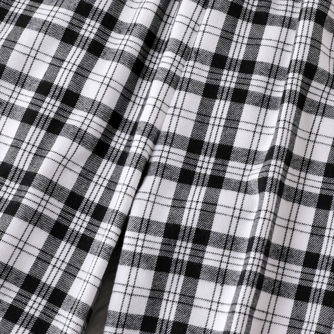 Kid Girl Casual Plaid Elasticized Pants  image 3