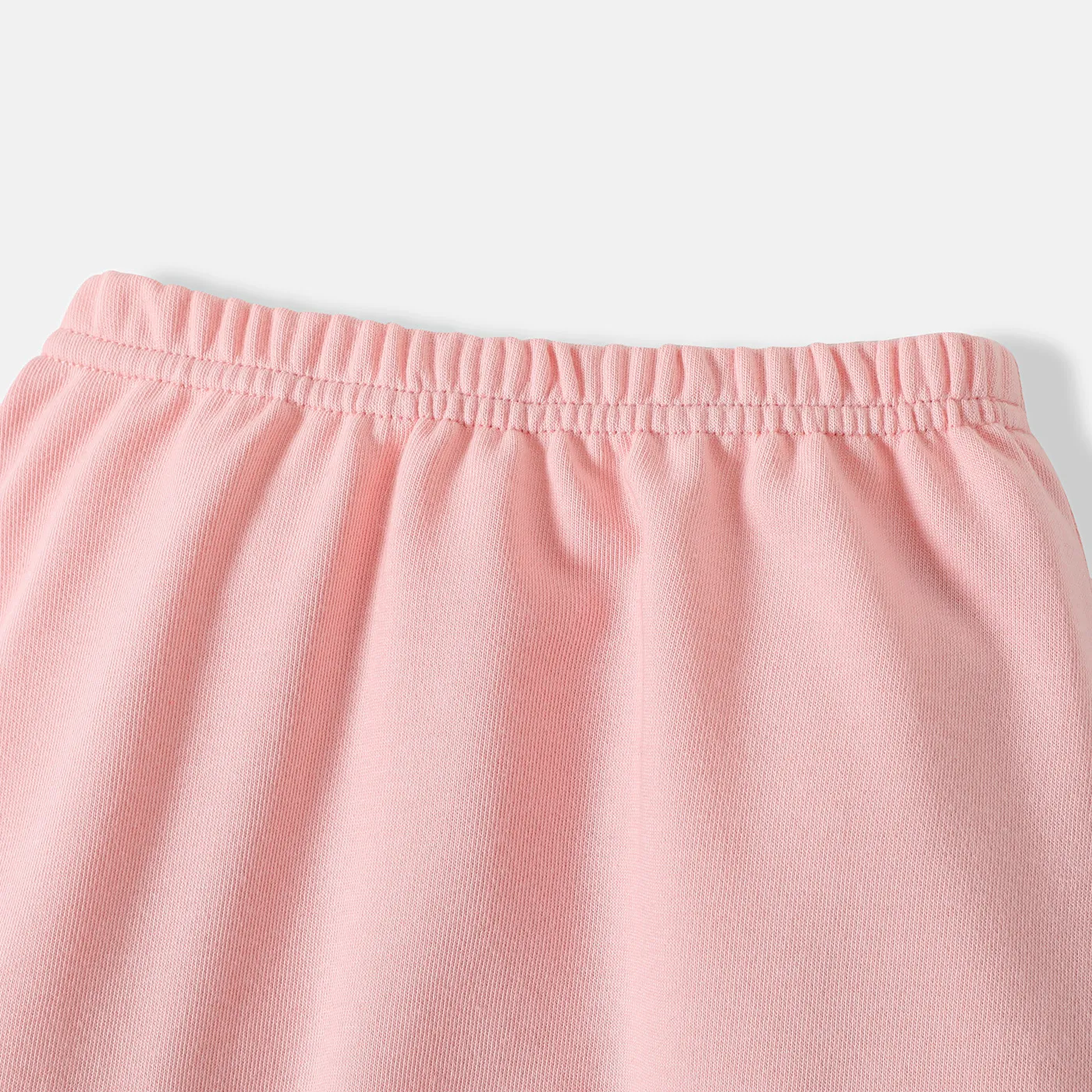 Ursinhos Carinhosos 2 unidades Bebé Menina Hipertátil/3D Urso Casual Manga comprida Conjunto para bebé Rosa Claro image 5