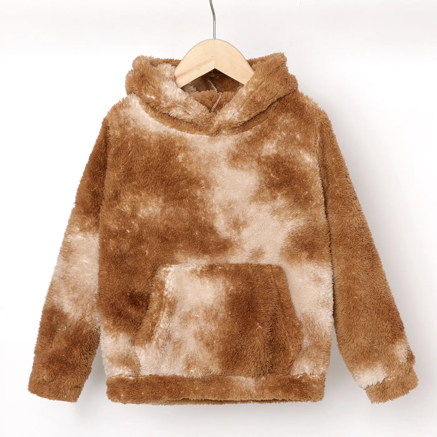 Kid Boy Tie Dyed Fleece Hoodie Sweatshirt