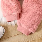 2pcs Baby Boy/Girl Thermal Fuzzy Long-sleeve Pullover and Pants Set  image 6