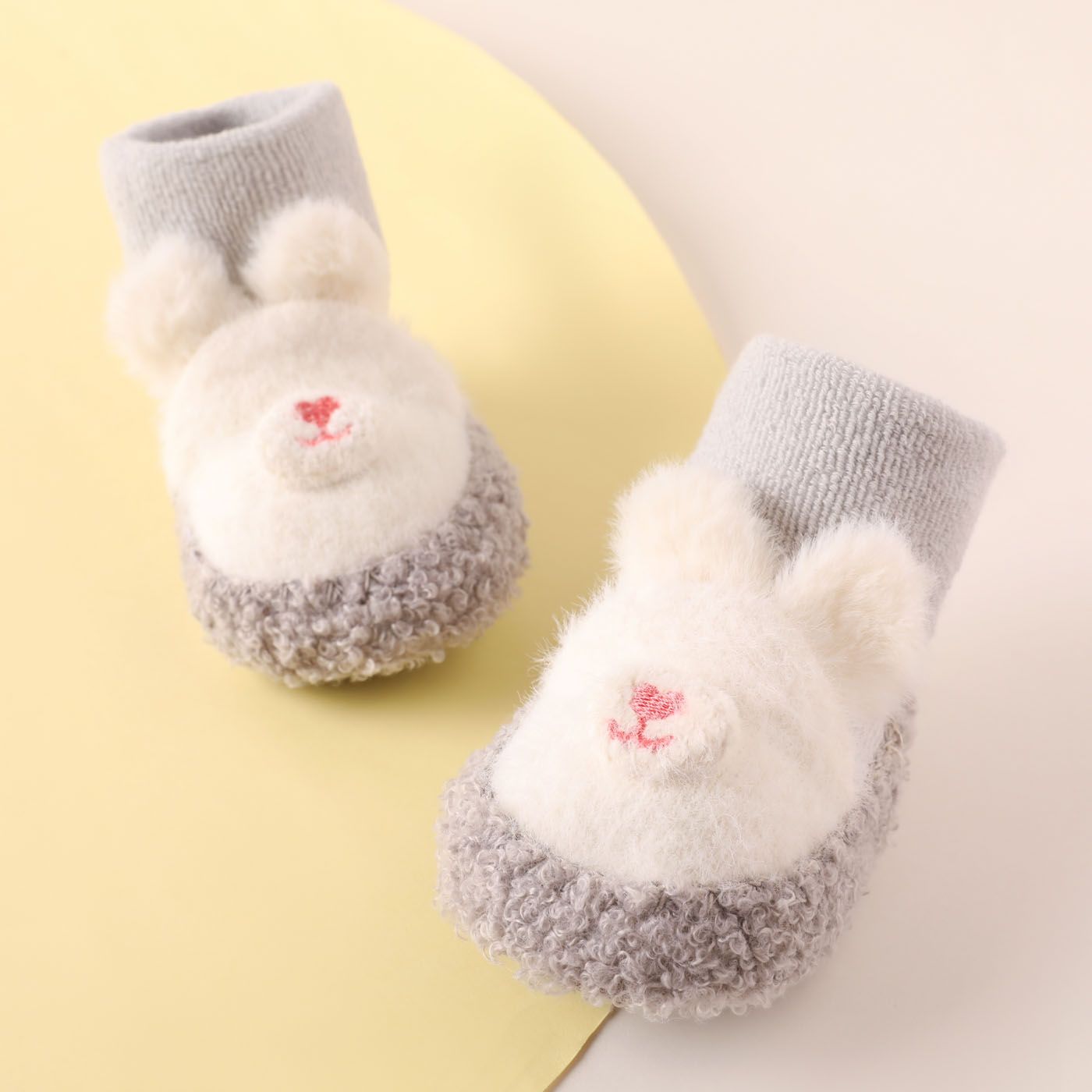 

Baby Cartoon Animal Plush Shoe Socks