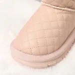 Toddler / Kid Pink Quilted Fleece-lining Snow Boots  image 4