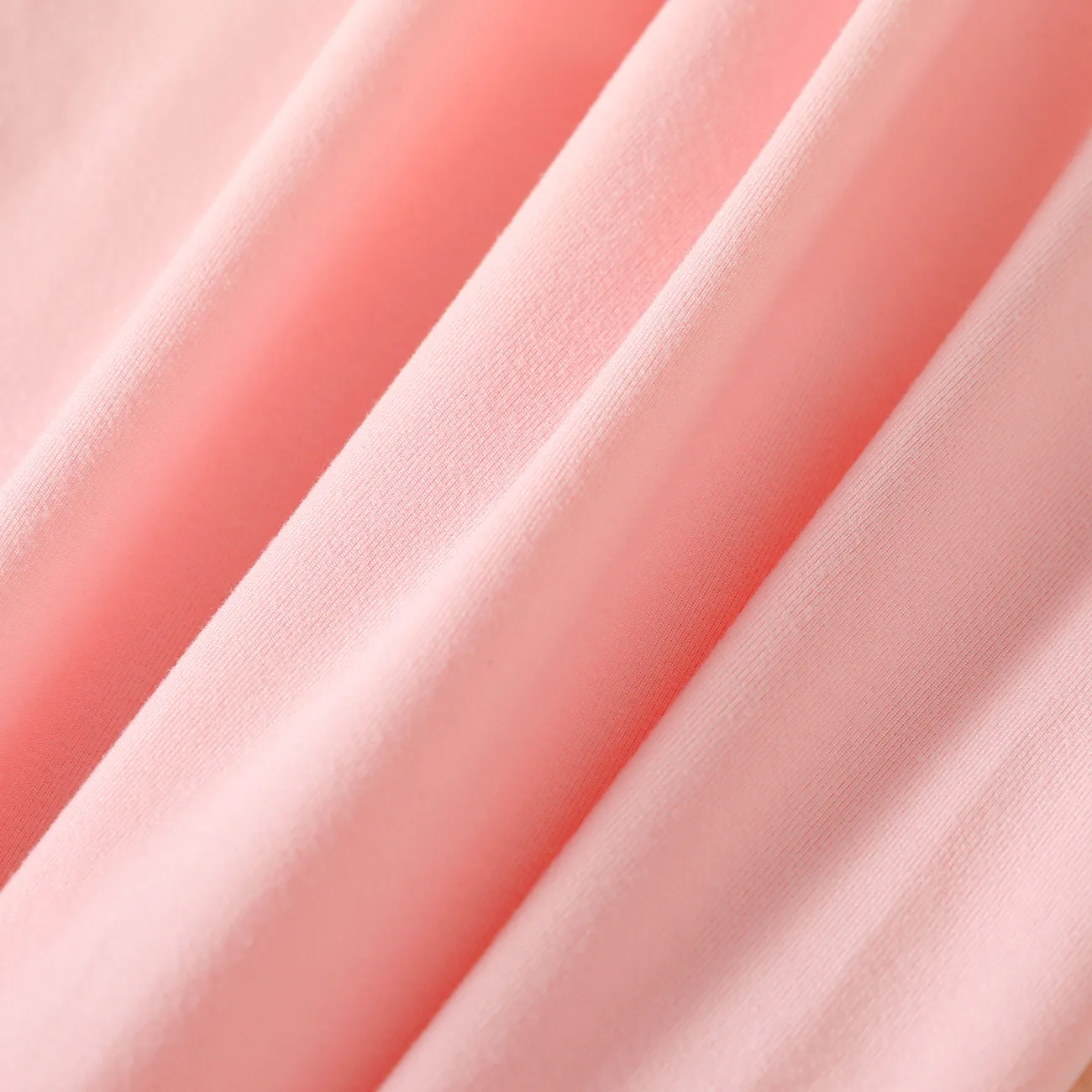Einfarbige elastische Gamaschen für Kindermädchen rosa big image 1