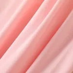 Kid Girl Solid Color Elasticized Leggings Pink image 4