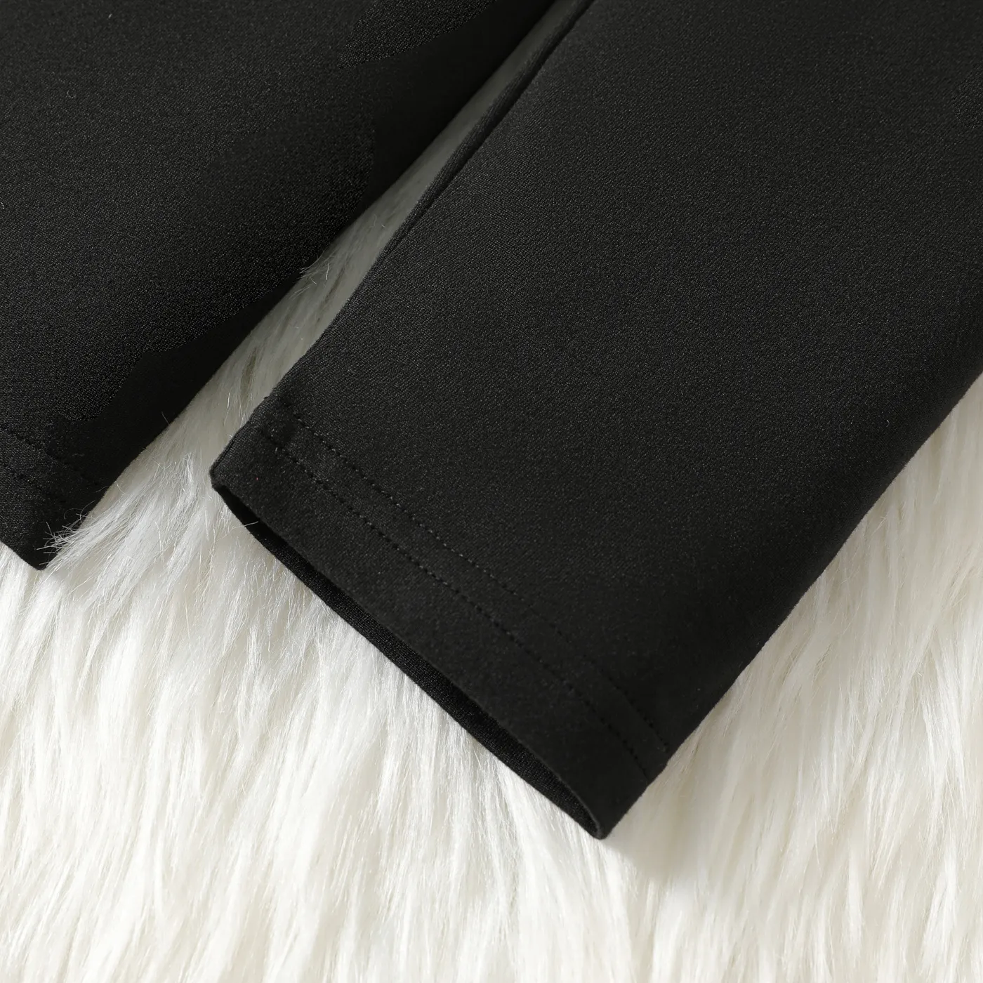 Kid Girl Solid Color Elasticized Leggings  image 3