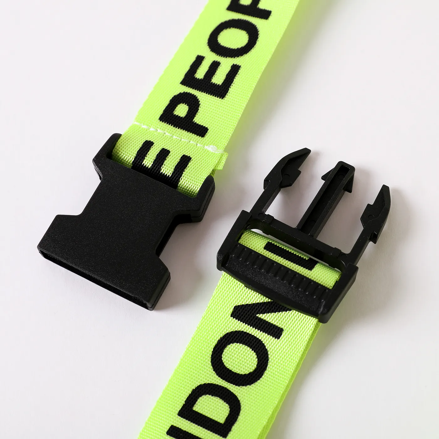 Toddler / Kid Letter Graphic Buckle Tape Belt  image 4