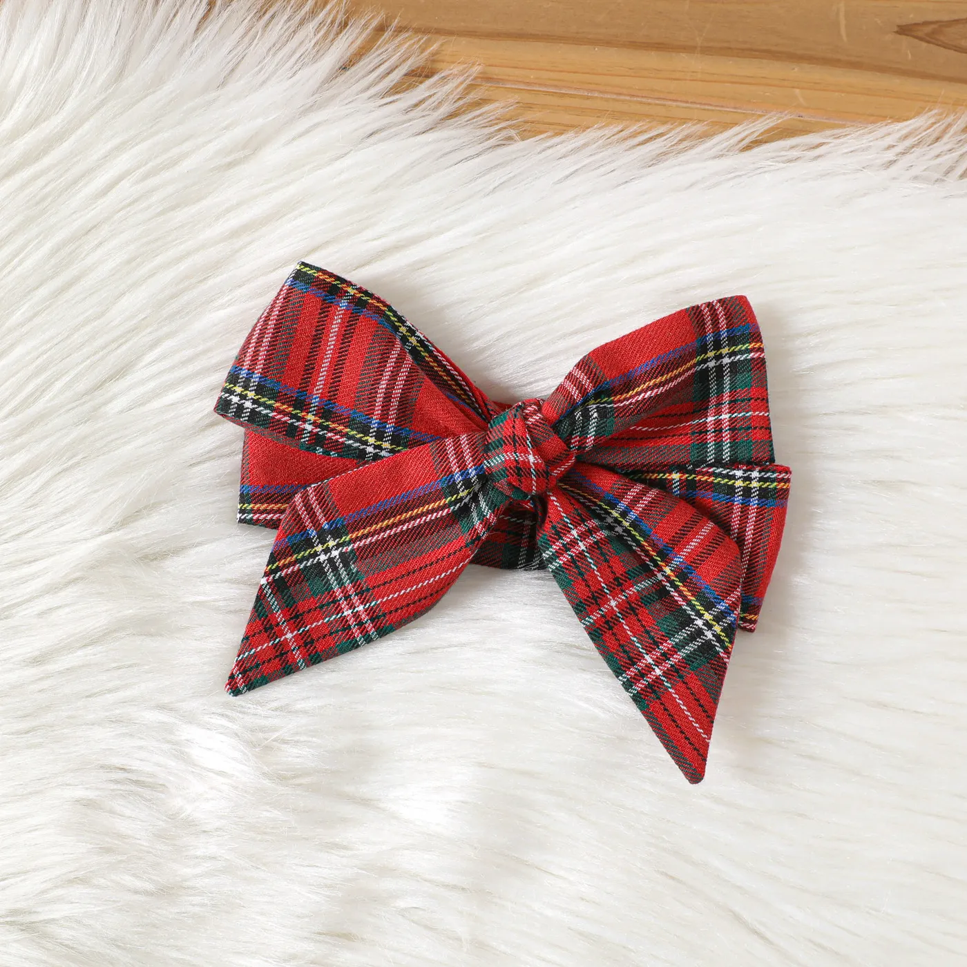 Christmas 2pcs Baby Girl Deer & Letter Print Black Long-sleeve Spliced Plaid Mesh Dress with Headband Set Black image 5