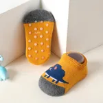 Socken mit Cartoon-Dinosaurier-Muster für Babys/Kleinkinder Ingwer