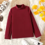 Criança Menina Manga comprida T-shirts Vermelho