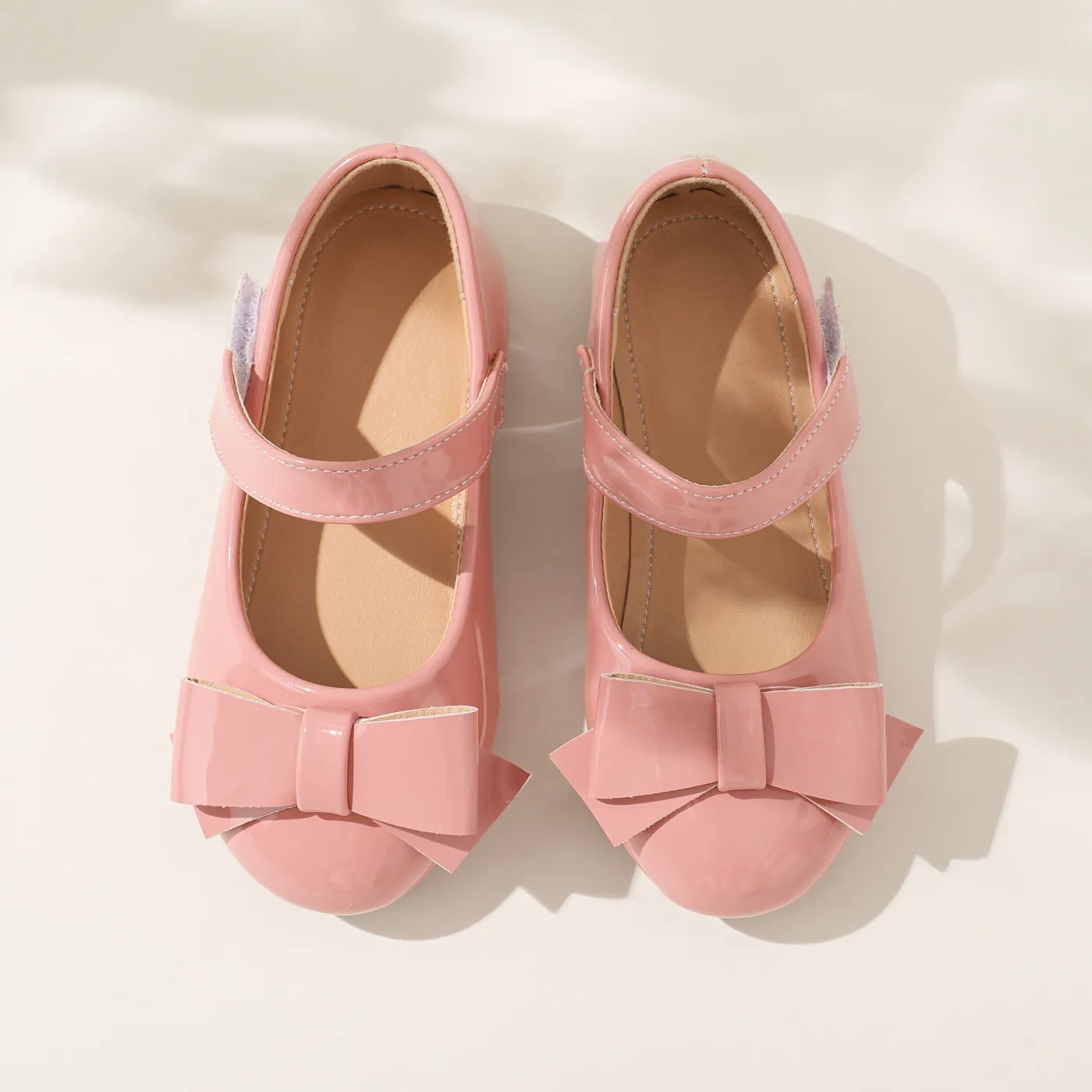 

Toddler / Kid Bow Decor Pink Flat Mary Jane Shoes