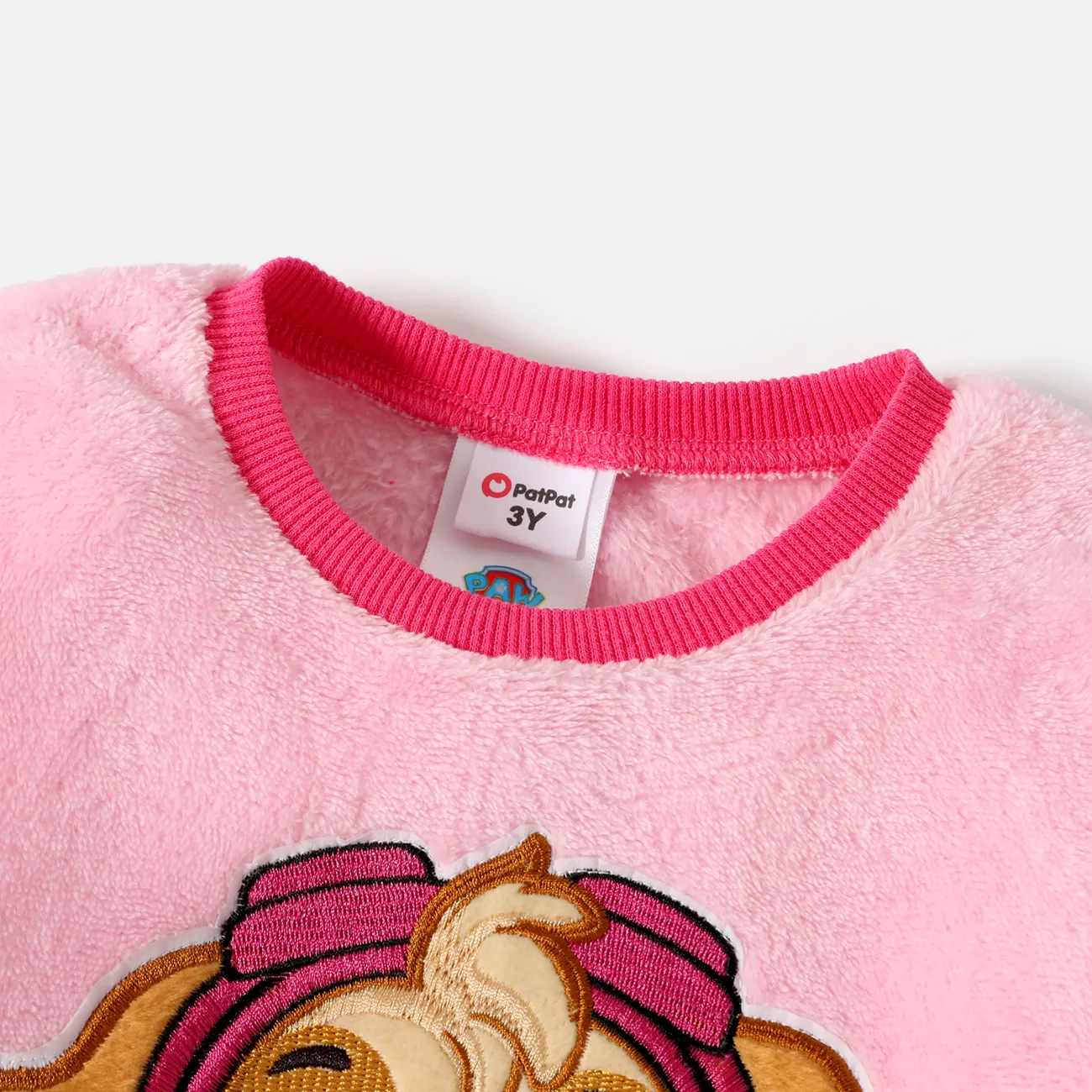 PAW Patrol Toddler Girl/Boy Fleece Hooded Vest/ Sweatshirt /Pants Light Pink big image 1