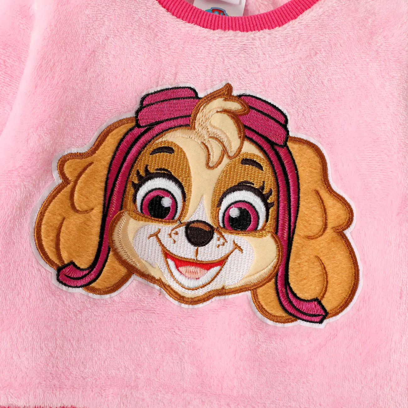 PAW Patrol Toddler Girl/Boy Fleece Hooded Vest/ Sweatshirt /Pants Light Pink big image 1
