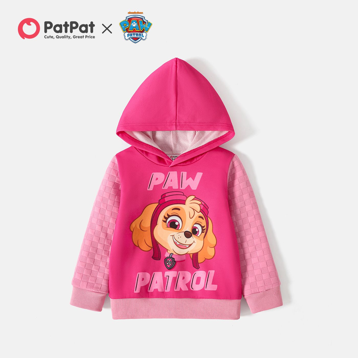 

PAW Patrol Toddler Girl/Boy Colorblock Hoodie Sweatshirt