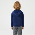 Activewear Kid Boy/Kid Girl Letter Print Raglan Sleeve Hoodie Sweatshirt Blue image 6