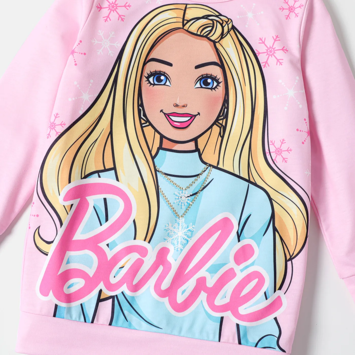 Barbie قطعتان 4 - 14 سنة أطقم حريمي شخصيات  image 3