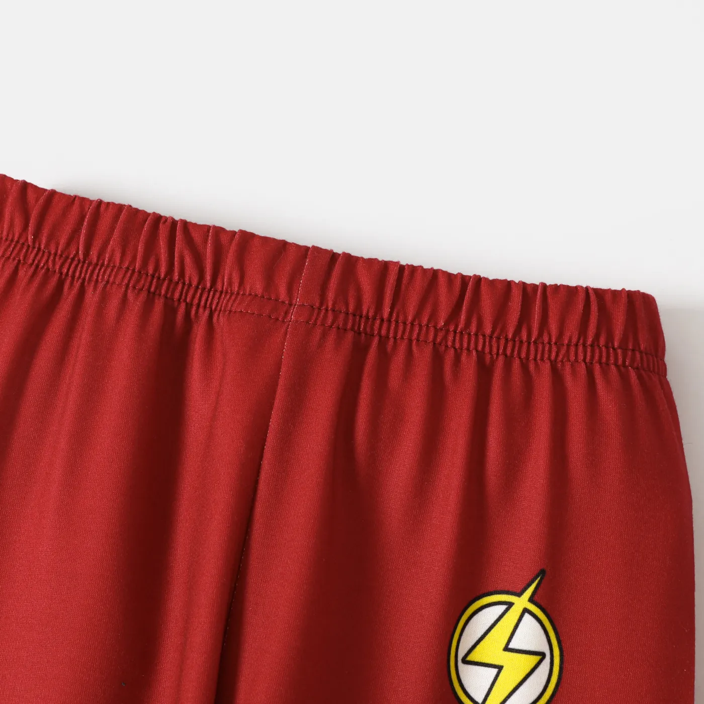 Justice League Toddler Boy Character Print Elasticized Pants Red image 4
