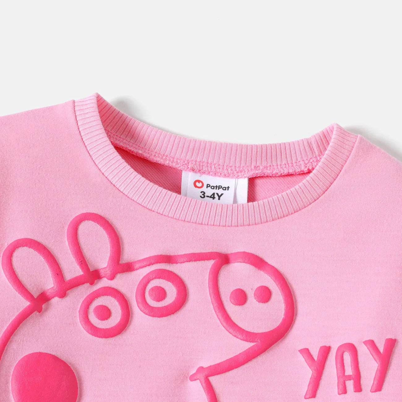 Peppa Pig Enfant en bas âge Fille Enfantin Cochon Sweat-shirt Rose big image 1