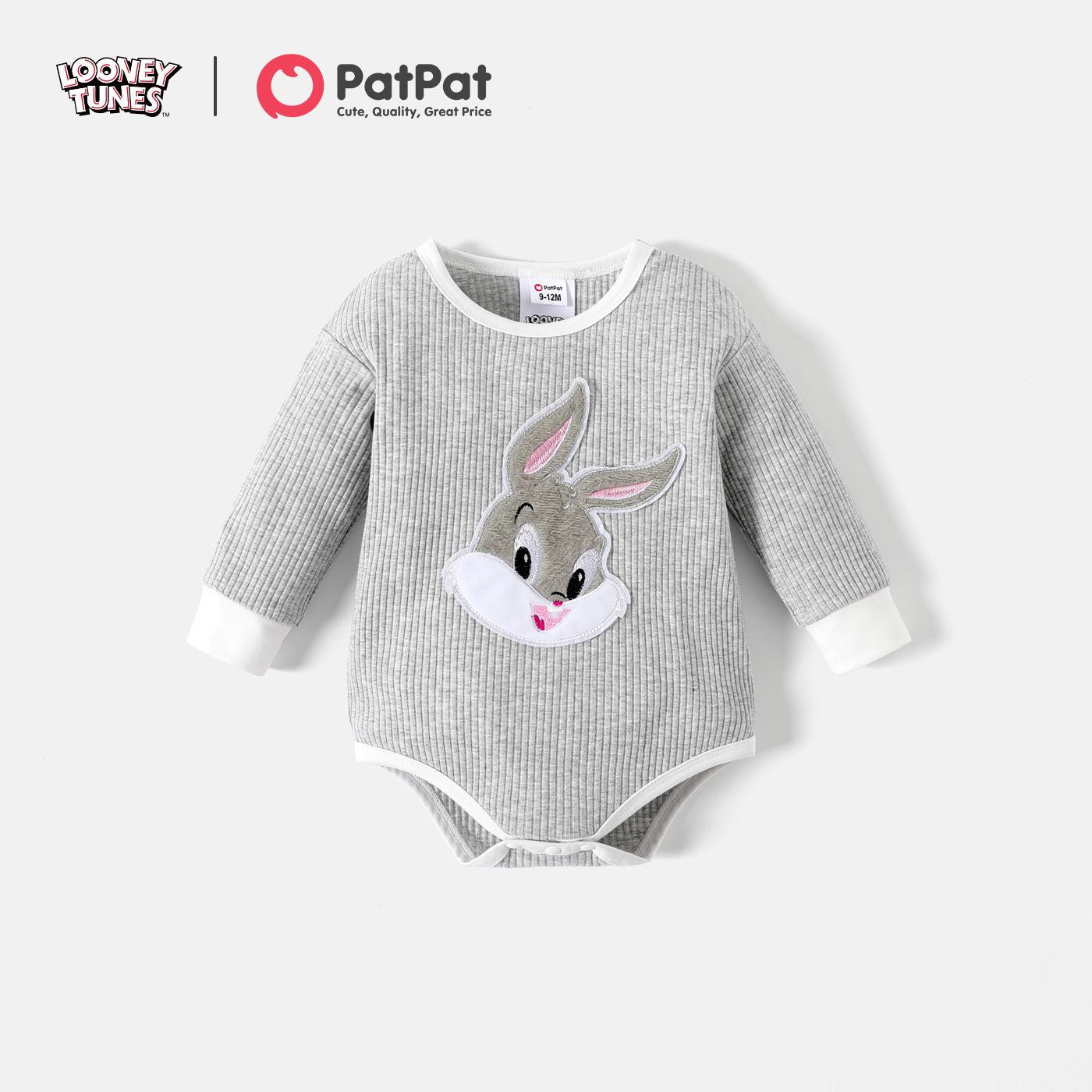 

Looney Tunes Baby Boy/Girl Animal & Letter Print Sweatpants or Long-sleeve Ribbed Romper