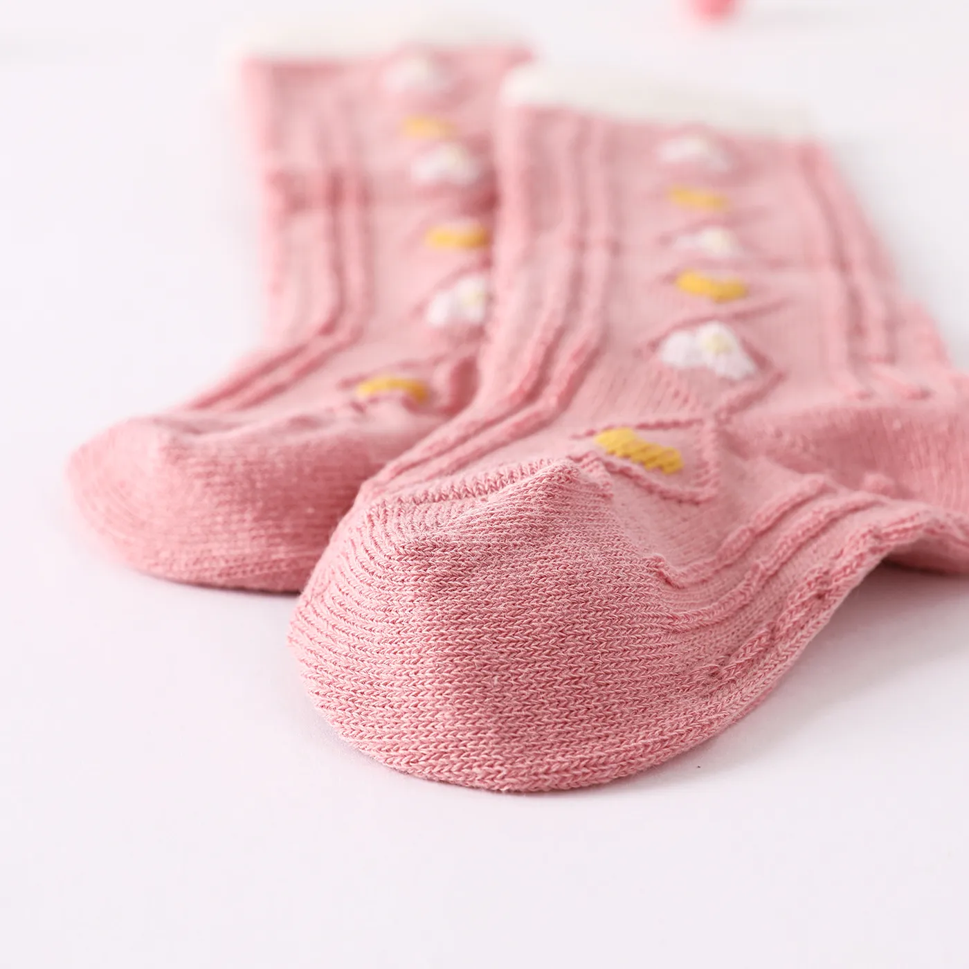 Baby / Toddler Floral & Heart Pattern Long Stockings  image 6
