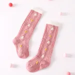 Baby / Toddler Floral & Heart Pattern Long Stockings  image 2