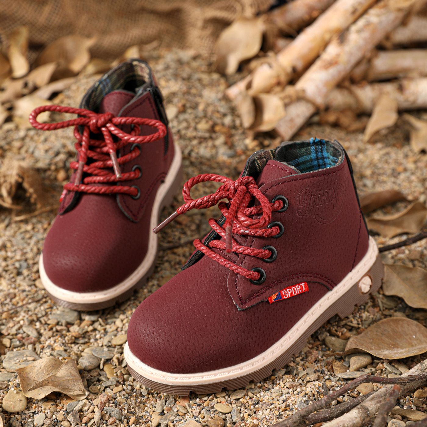 Burgundy boots 2025 for toddlers