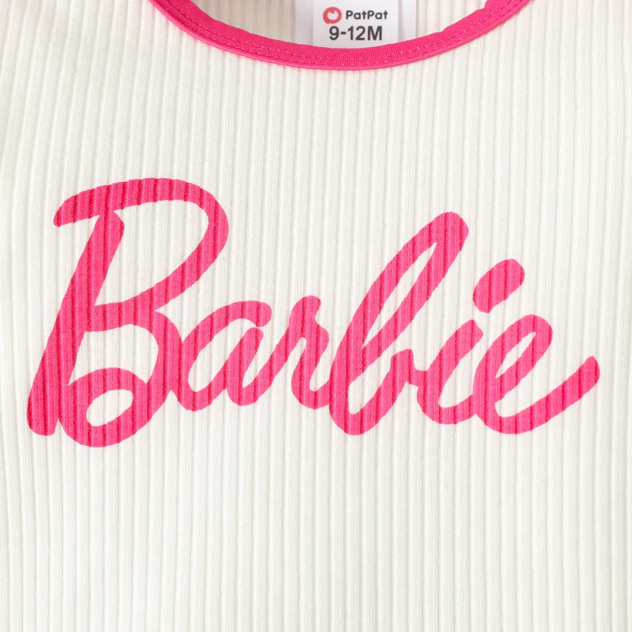 Barbie 2 unidades Menina Bonito Conjuntos Branco big image 1