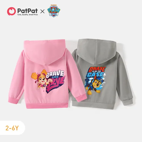 PAW Patrol Toddler Girl/Boy character print zip-up Hooded Jacket Sweatshirt