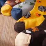 5-pairs Baby / Toddler Cartoon Animal Graphic Crew Socks Set  image 5