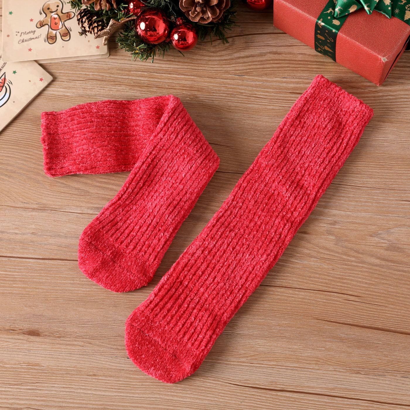 

Baby Solid Ribbed Thick Long Stockings