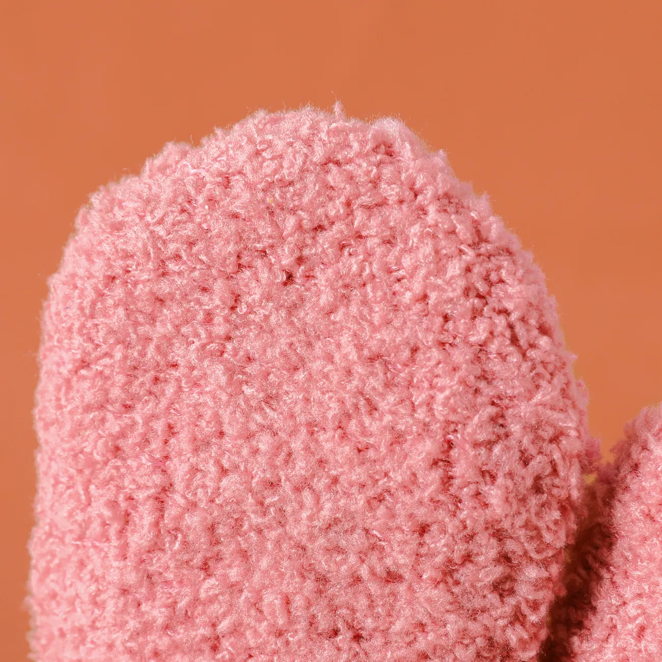 Baby / Toddler Plush Thermal Mittens Gloves Pink big image 1