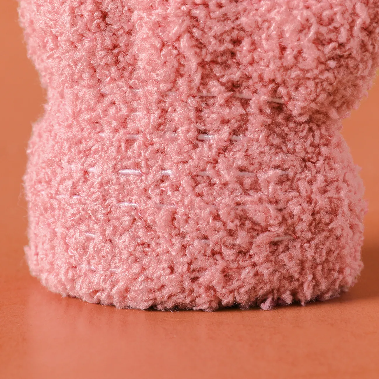 Baby / Toddler Plush Thermal Mittens Gloves Pink big image 1