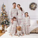 Christmas Family Matching Allover Xmas Tree Print Long-sleeve Pajamas Sets (Flame Resistant)  image 4