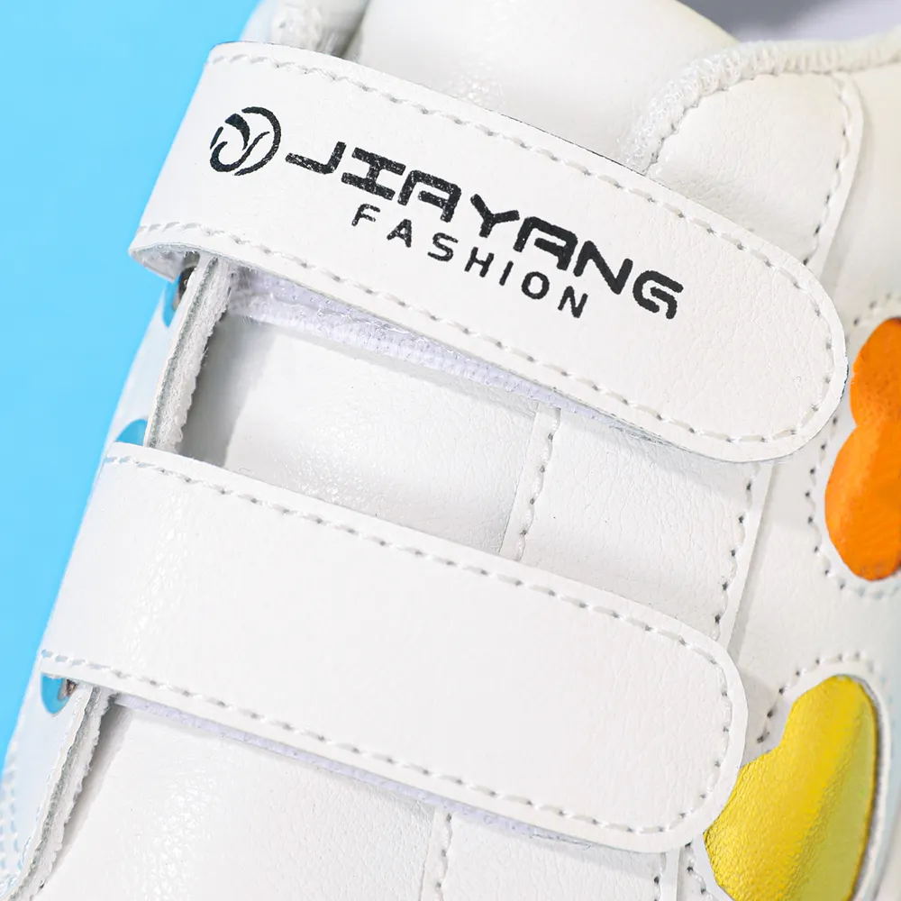 Toddler / Kid Colorful Heart Graphic Casual Shoes big image 4