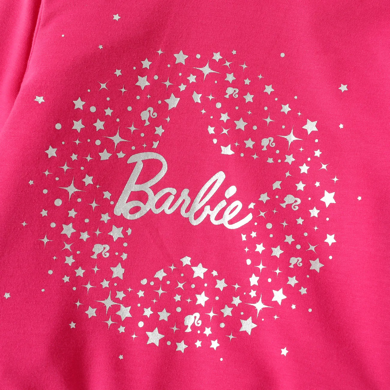 Barbie 2 unidades Chica Básico Conjuntos Rosado big image 1