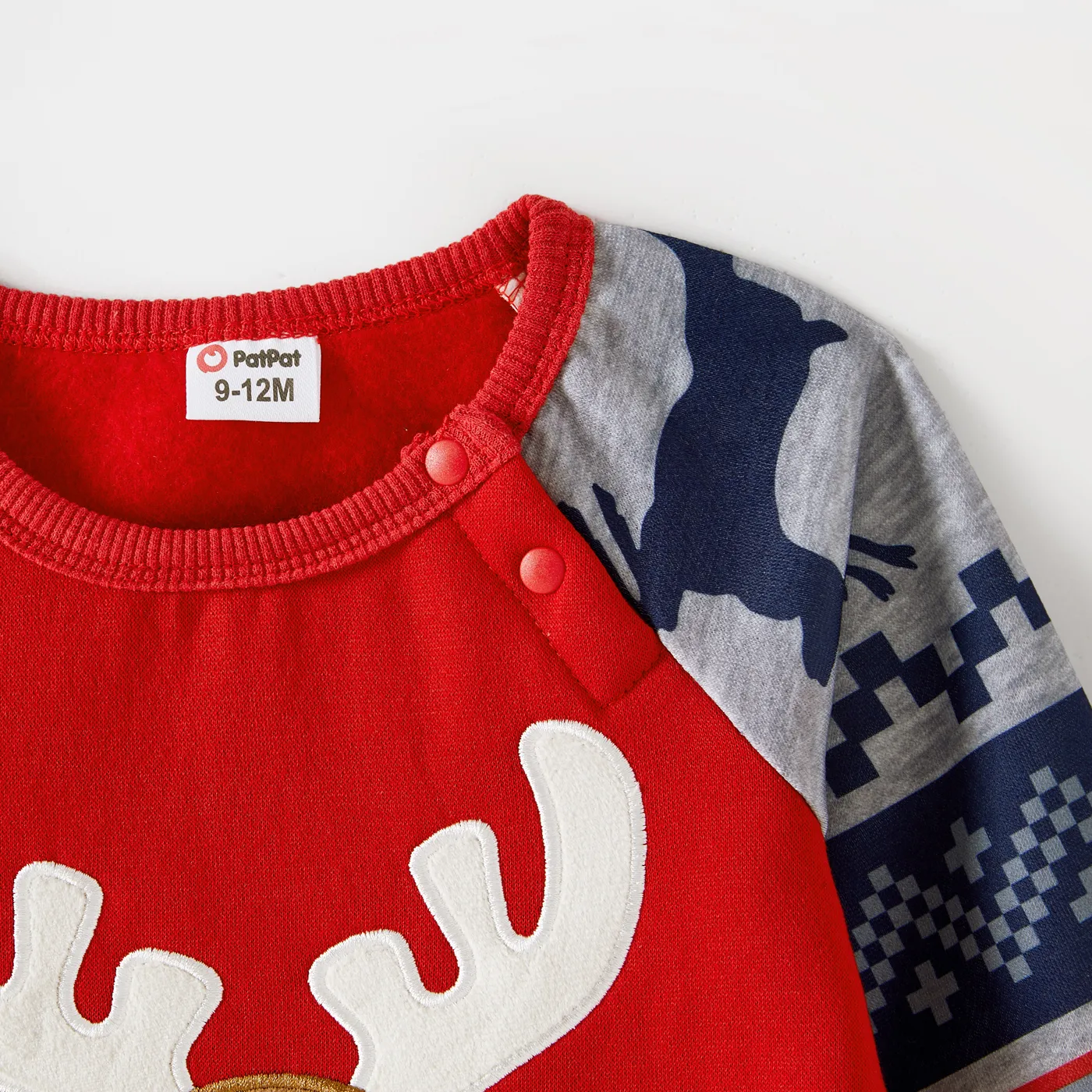 Look de família Natal Manga comprida Conjuntos de roupa para a família Tops  image 3