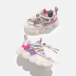 Toddler / Kid Letter & Holographic Detail Chunky Sneakers  image 2