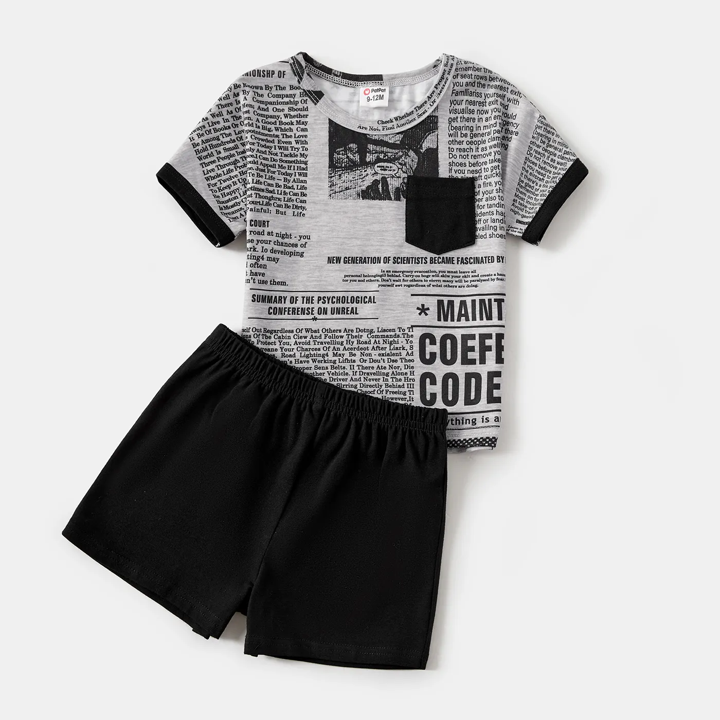 Look de família Manga curta Conjuntos de roupa para a família Conjuntos meio big image 1