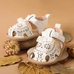 Baby / Toddler Hollow Out Sandals Prewalker Shoes White
