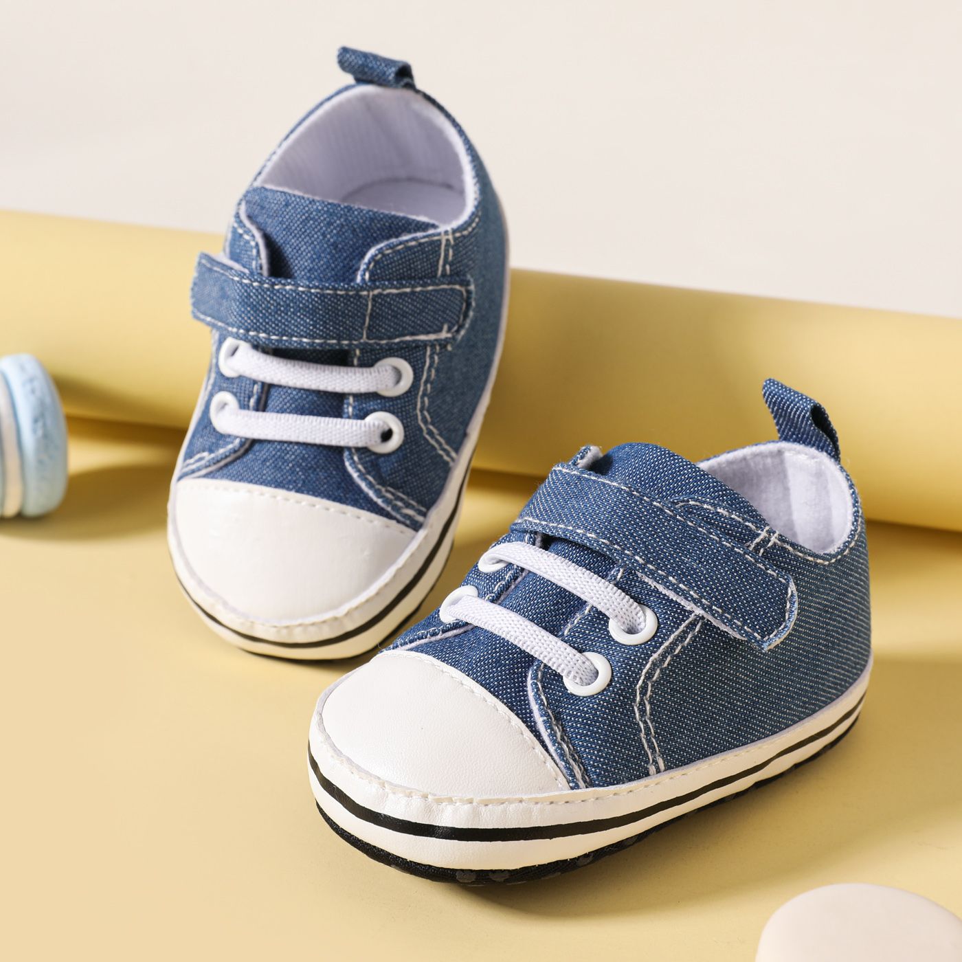 

Baby / Toddler Classic Blue Canvas Prewalker Shoes