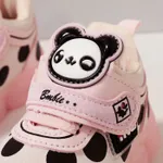 Toddler Polka Dots Pattern Cartoon Panda LED Sneakers  image 5