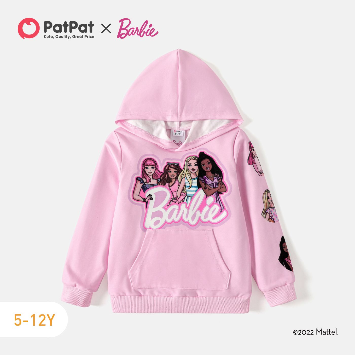 

Barbie 2pcs Kid Girl Character Printing Hoodie Sweatshirt