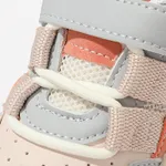 Toddler Fashion Colorblock Soft Sole Chunky Sneakers  image 4