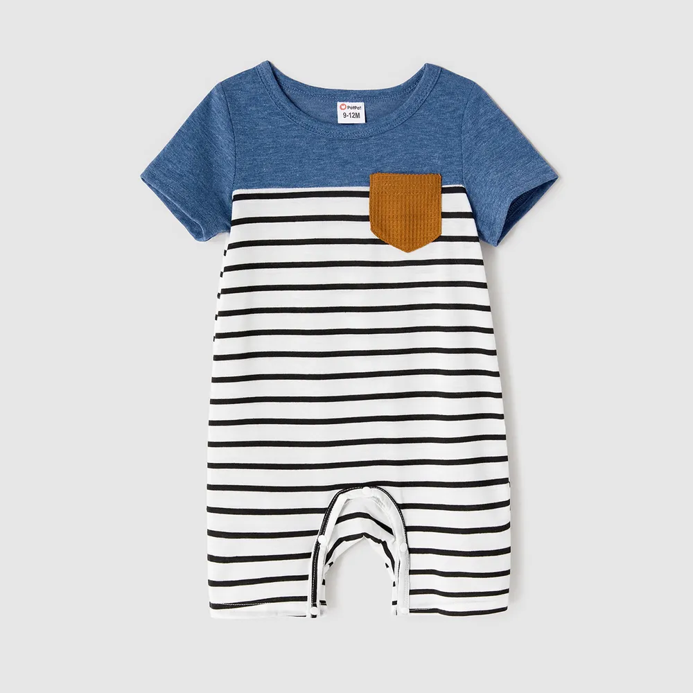 Look Familial Manches courtes Tenues de famille assorties Ensemble big image 1